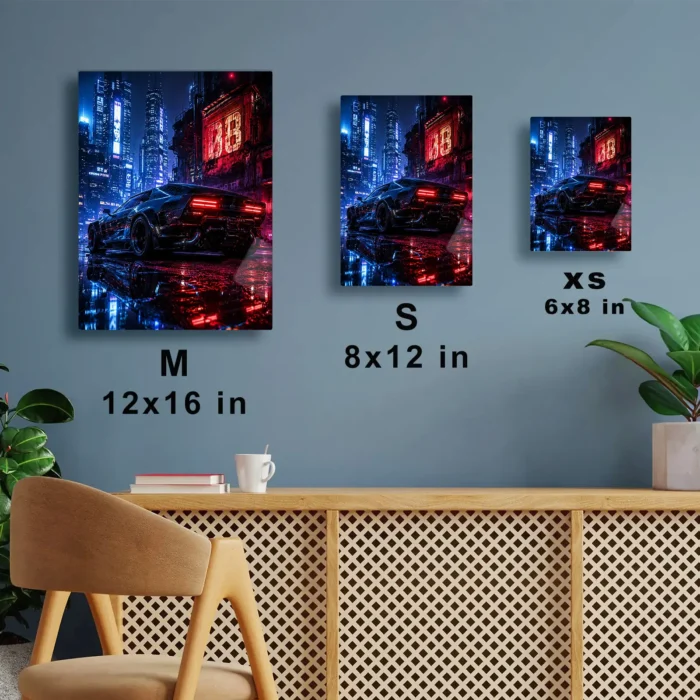 2077 Metal Poster Wall Decor - C - Image 6