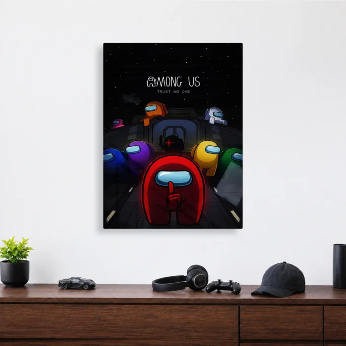 AU Metal Poster Wall Decor - C - Image 3