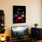 AU Metal Poster Wall Decor - C - Image 4