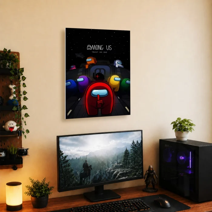 AU Metal Poster Wall Decor - C - Image 4