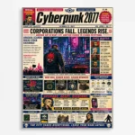 2077 Metal Poster Wall Decor - D