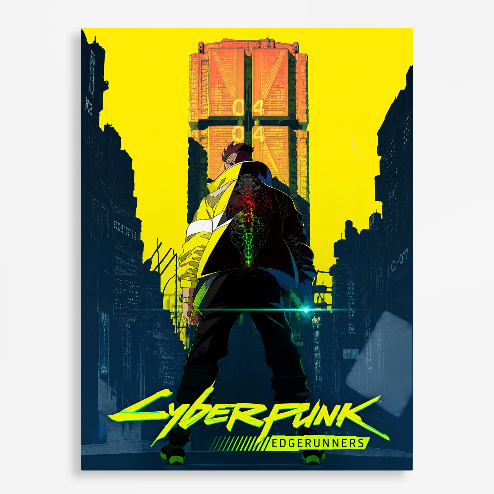 video game metal poster (41) s1 2077 Metal Poster Wall Decor - E - Image 1