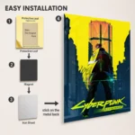 2077 Metal Poster Wall Decor - E - Image 2