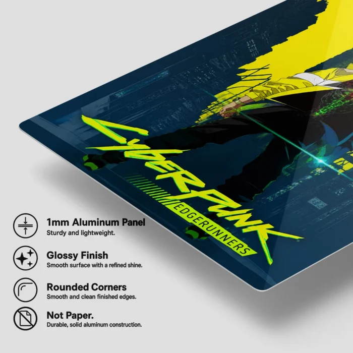 2077 Metal Poster Wall Decor - E - Image 5