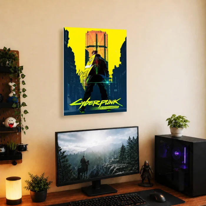 2077 Metal Poster Wall Decor - E - Image 4