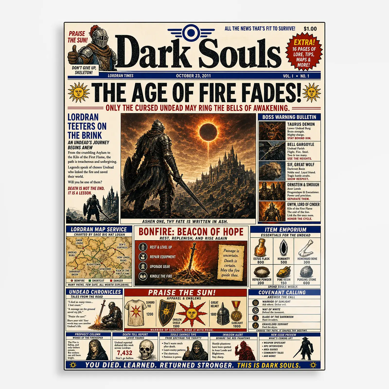 video game metal poster (42) s1 DS Metal Poster Wall Decor - Image 1
