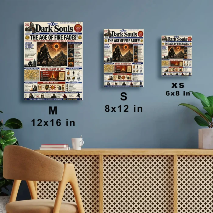 DS Metal Poster Wall Decor - Image 7