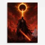 DS Soul of Cinder Metal Poster Wall Decor