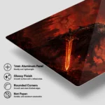 DS Soul of Cinder Metal Poster Wall Decor - Image 6