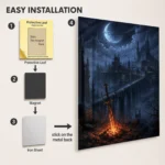 DS Metal Poster Wall Decor - A - Image 2