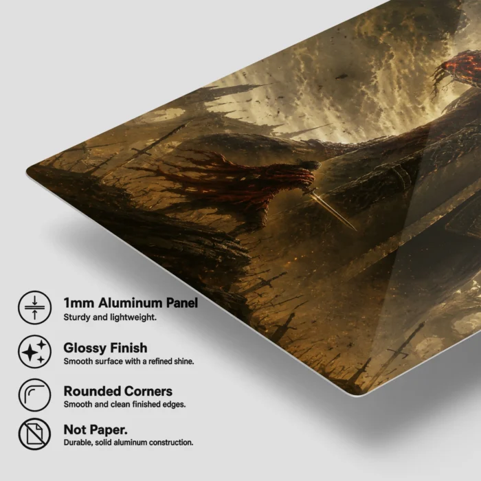 DS Artorias the Abysswalker Metal Poster Wall Decor - Image 6