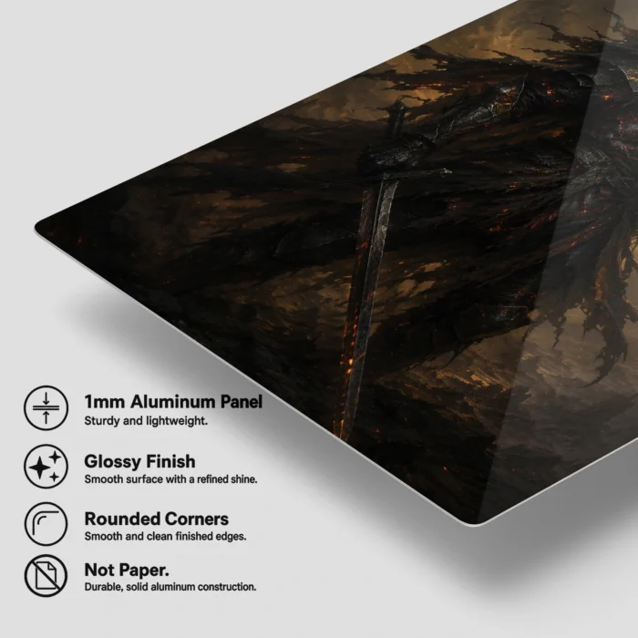 DS Chosen Undead Metal Poster Wall Decor - A - Image 6