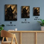 DS Chosen Undead Metal Poster Wall Decor - A - Image 7