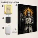 DS Solaire of Astora Metal Poster Wall Decor - Image 2