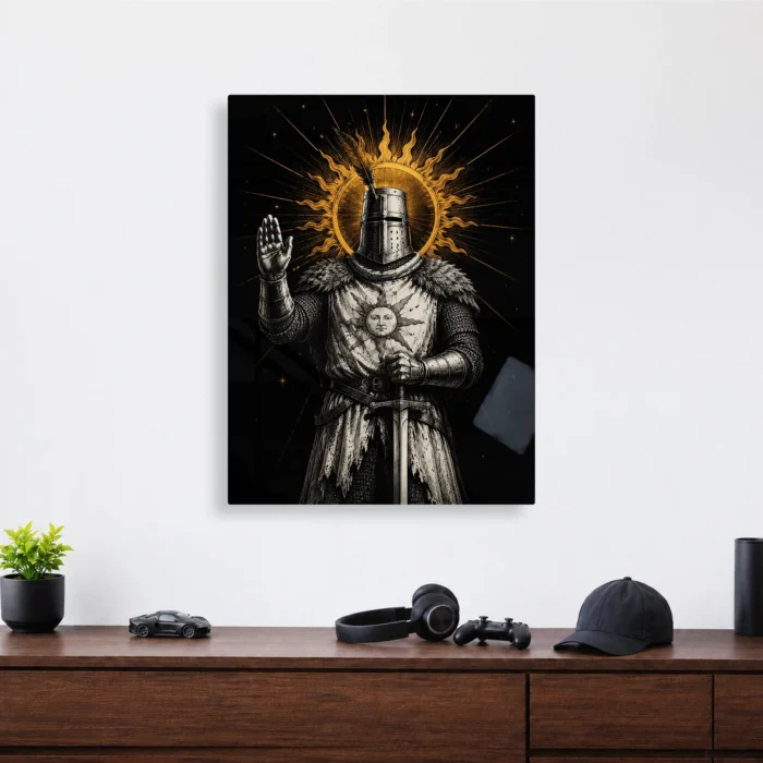 DS Solaire of Astora Metal Poster Wall Decor - Image 4