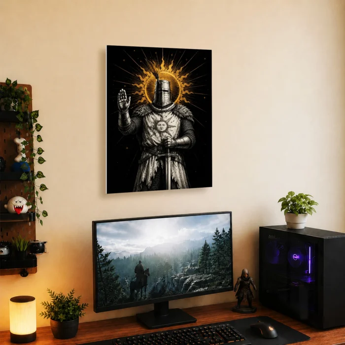 DS Solaire of Astora Metal Poster Wall Decor - Image 5