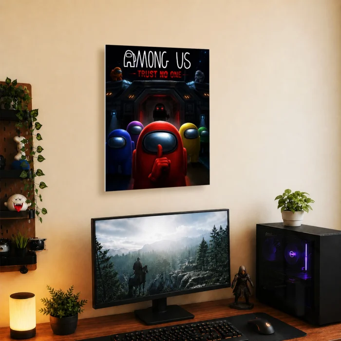 AU Metal Poster Wall Decor - D - Image 4