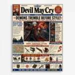 DMC Metal Poster Wall Decor