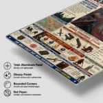 DMC Metal Poster Wall Decor - Image 5