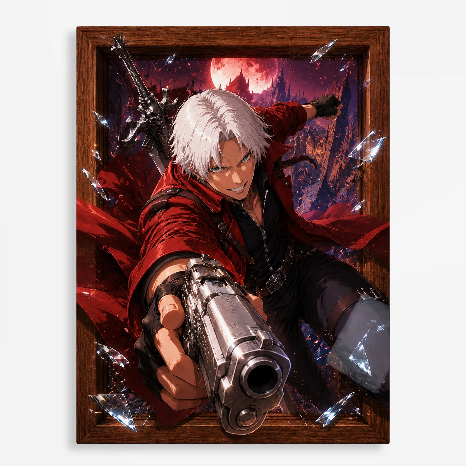 video game metal poster (51) s1 DMC Dante Metal Poster Wall Decor - Image 1