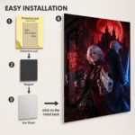 DMC Metal Poster Wall Decor - A - Image 2