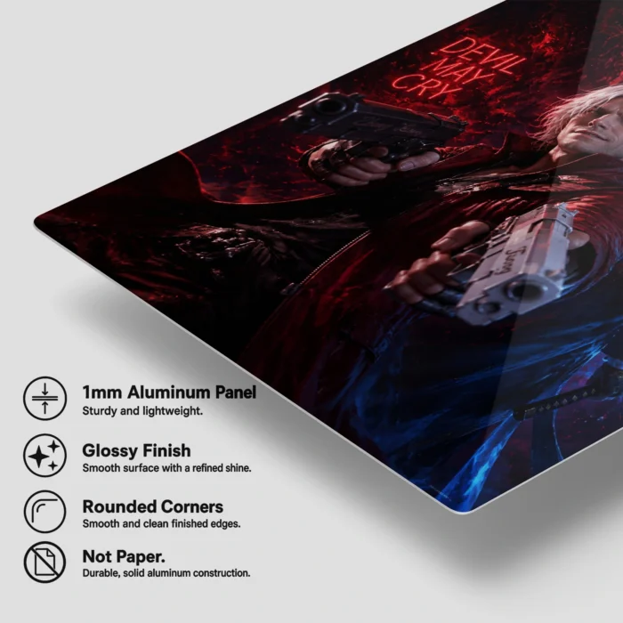 DMC Metal Poster Wall Decor - A - Image 5