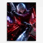DMC Nero Metal Poster Wall Decor