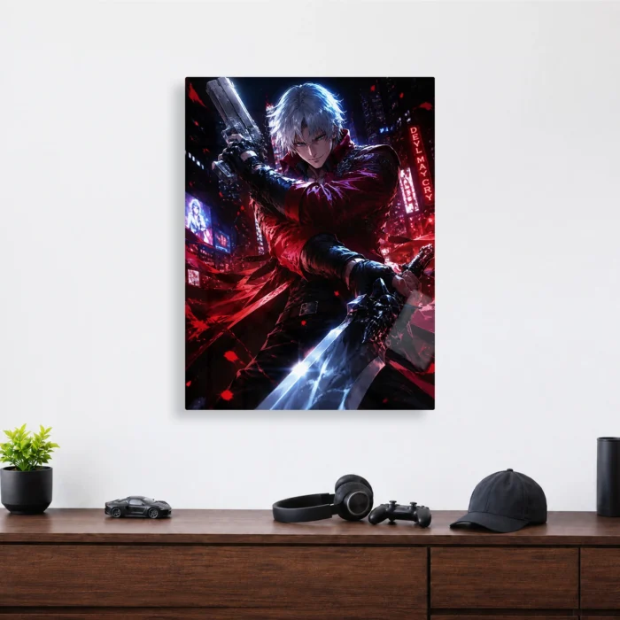 DMC Nero Metal Poster Wall Decor - Image 4
