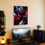 DMC Nero Metal Poster Wall Decor - Image 5
