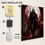 DMC Dante Metal Poster Wall Decor - A - Image 2