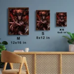 Dark Realm Lilith Metal Poster Wall Decor - Image 6