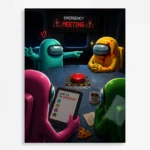 AU Metal Poster Wall Decor - E
