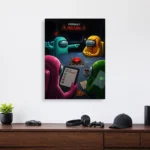 AU Metal Poster Wall Decor - E - Image 3