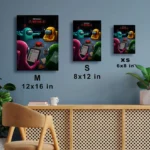 AU Metal Poster Wall Decor - E - Image 6