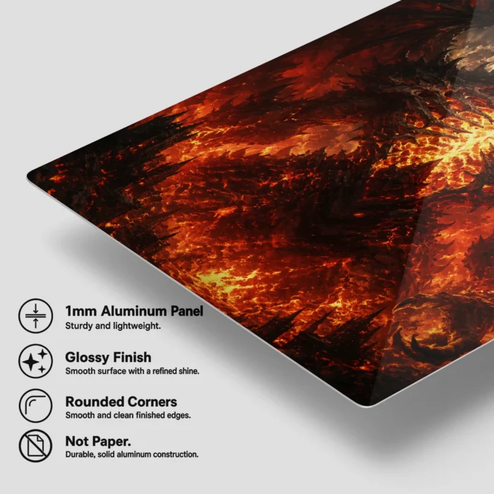 Dark Realm Diablo Metal Poster Wall Decor - B - Image 6
