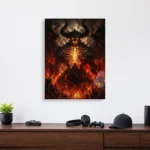 Dark Realm Diablo Metal Poster Wall Decor - B - Image 4
