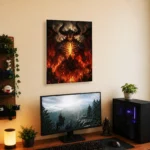 Dark Realm Diablo Metal Poster Wall Decor - B - Image 5
