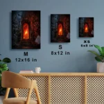 Dark Realm Metal Poster Wall Decor - A - Image 6