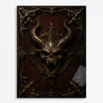 Dark Realm Metal Poster Wall Decor - B