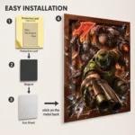 Doom Metal Poster Wall Decor - Image 2