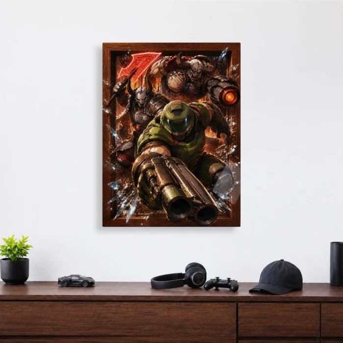 Doom Metal Poster Wall Decor - Image 3