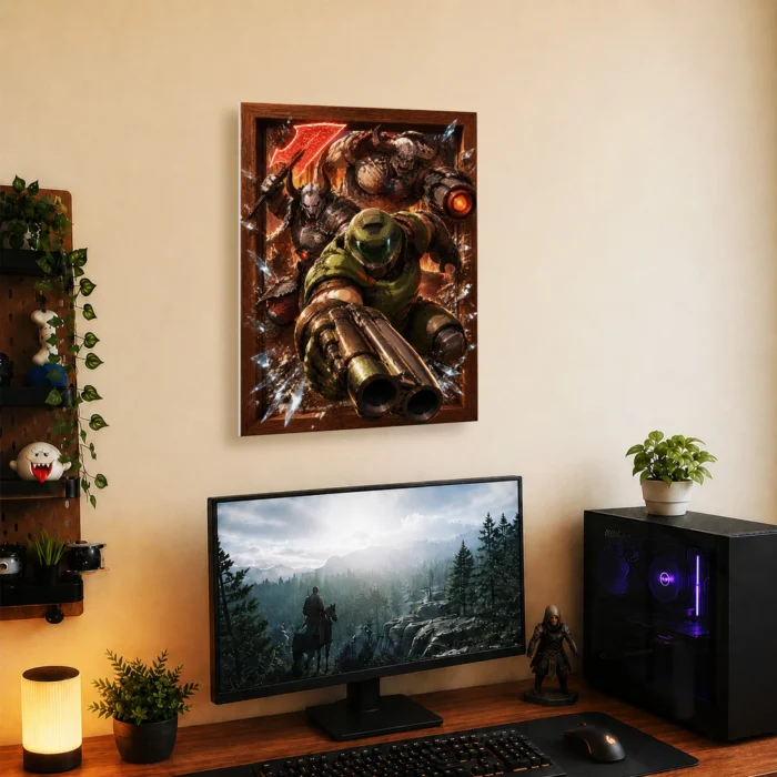 Doom Metal Poster Wall Decor - Image 4