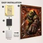 Doom Metal Poster Wall Decor - Image 2