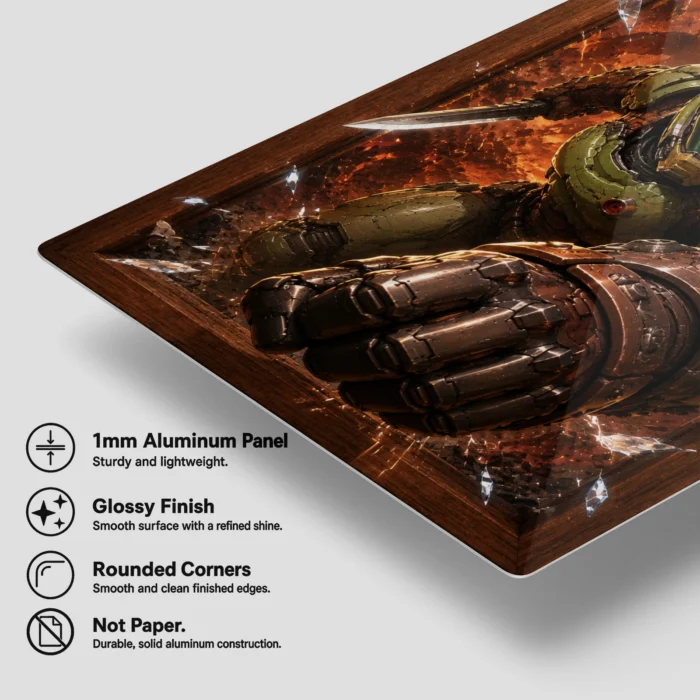 Doom Metal Poster Wall Decor - Image 5