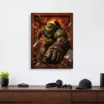 Doom Metal Poster Wall Decor - Image 3