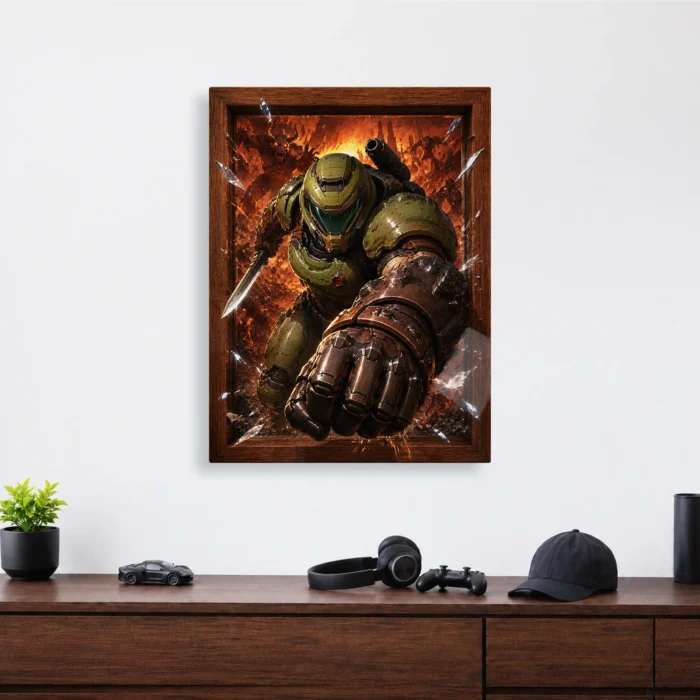 Doom Metal Poster Wall Decor - Image 3