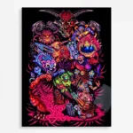 Doom Metal Poster Wall Decor - A