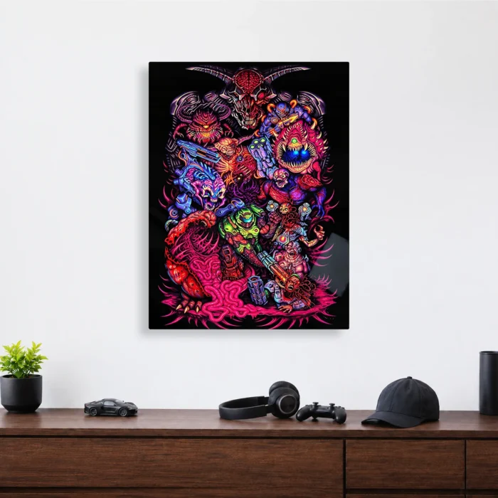 Doom Metal Poster Wall Decor - A - Image 3