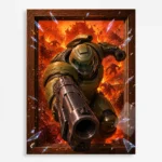 Doom Metal Poster Wall Decor - A