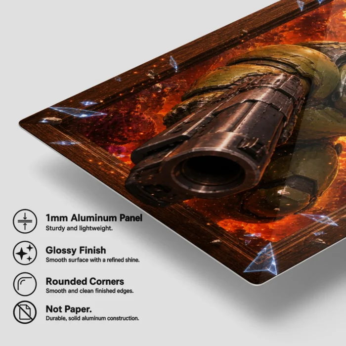 Doom Metal Poster Wall Decor - A - Image 5